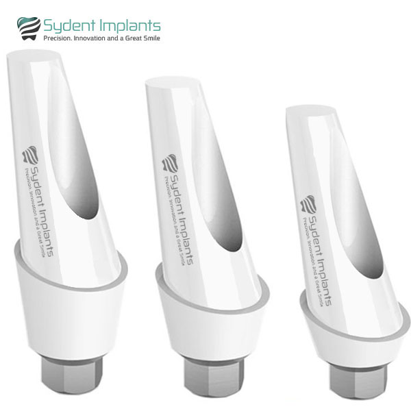 Zirconia Degree Angled Abutment Ti Base Shoulder Standard Platform