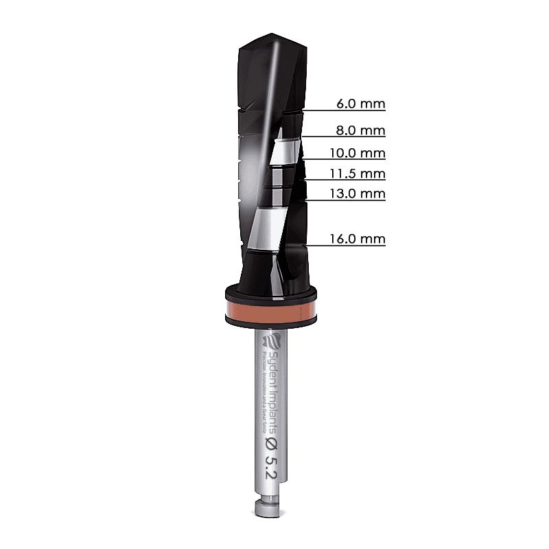 Premium Coated DNT2 External Irrigation Parallel Twisted Drill for Dental Implant - Image 8