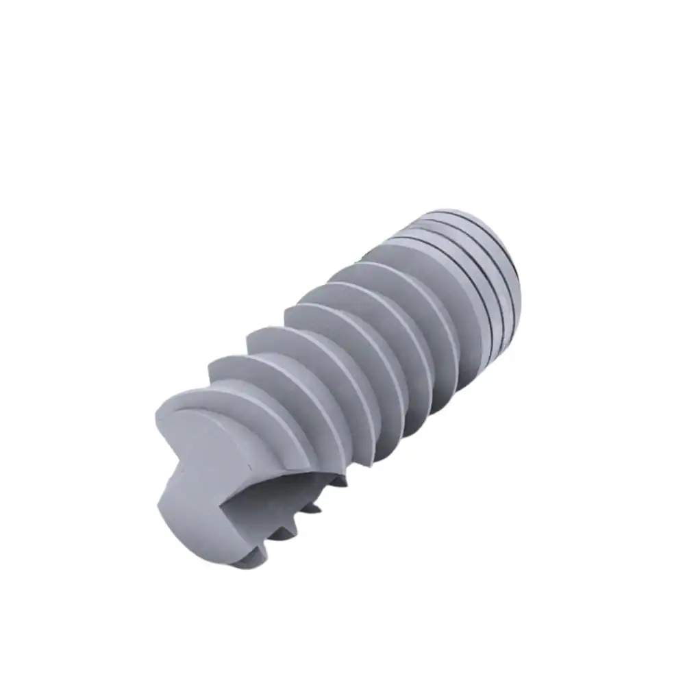 Pulsar® NP Internal Hex Spiral Implant Side View