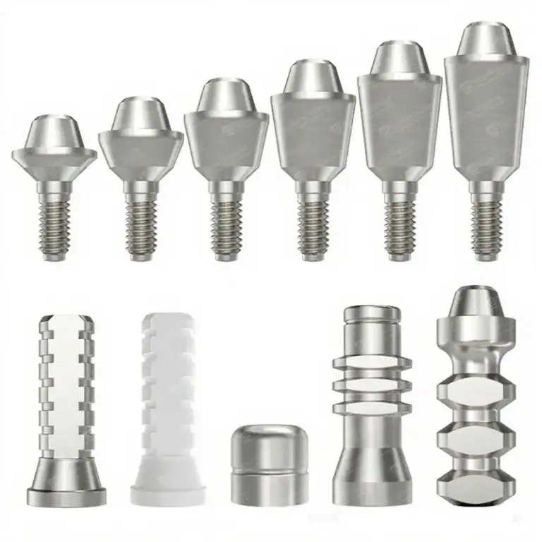 Complete Titanium Straight Multi-Unit Set with lab components - Sydent™