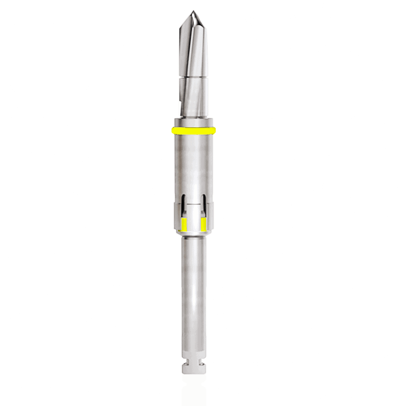 Precise Ø2.5 drill stopper ensuring safe, accurate dental implant procedures.