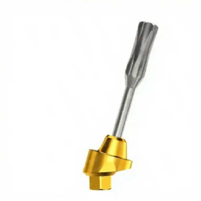 Golden Angled 17 Multi-Unit Abutment with Mount Holder (Delivery system)
