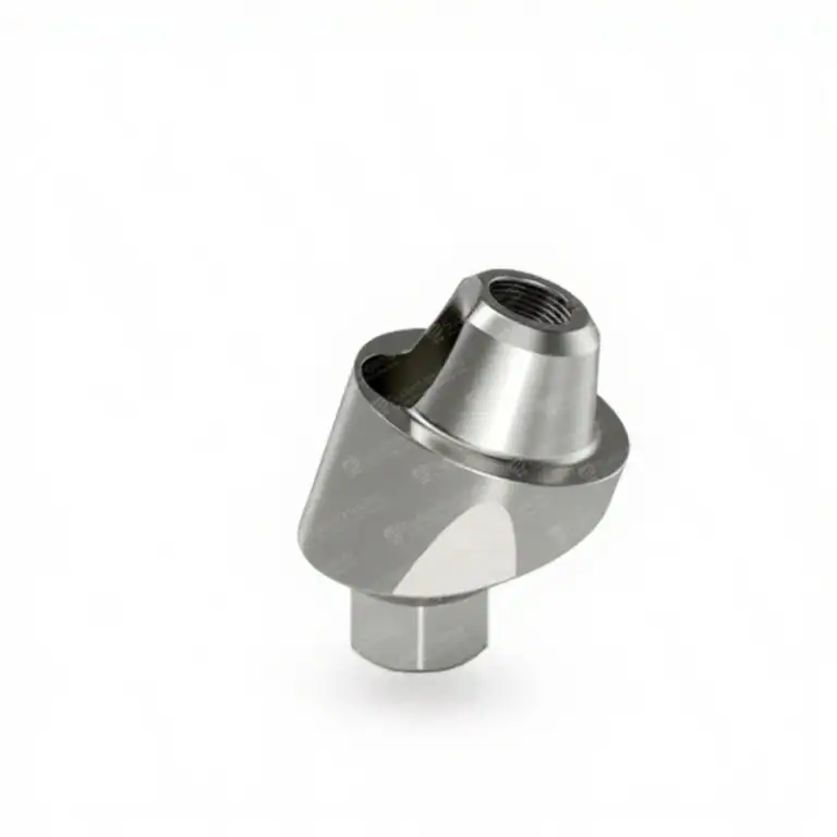 17° Titanium Angled Multi-Unit Abutment component view