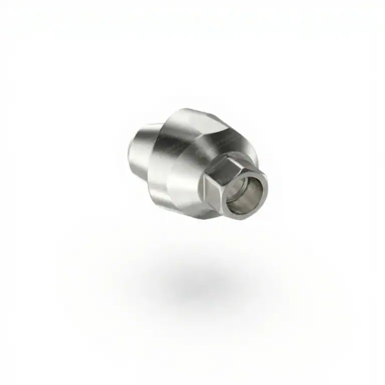 Internal Hex SP connection of Titanium 45° Angled Multi-Unit