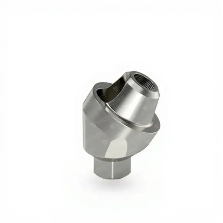45° Titanium Angled Multi-Unit Abutment component view