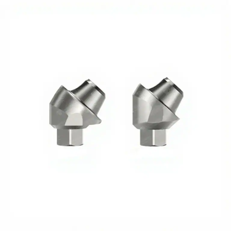 45 Degree Titanium Angled Multi-Unit Abutments in all collar heights
