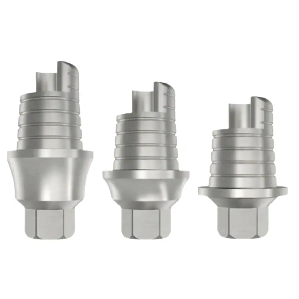Complete range of Anti-Rotational CAD CAM Ti-Base Ø4.5 Internal Hex (SP) - Sydent™