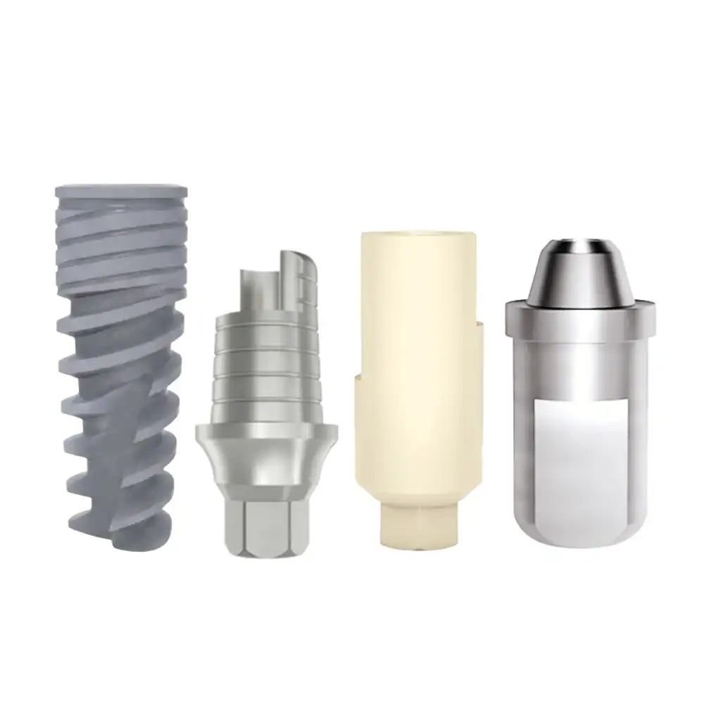 Complete Pulsar® Digital Bundle: Scan Peek Abutment, Titanium Base, and Digital Analog for CAD/CAM - Sydent™